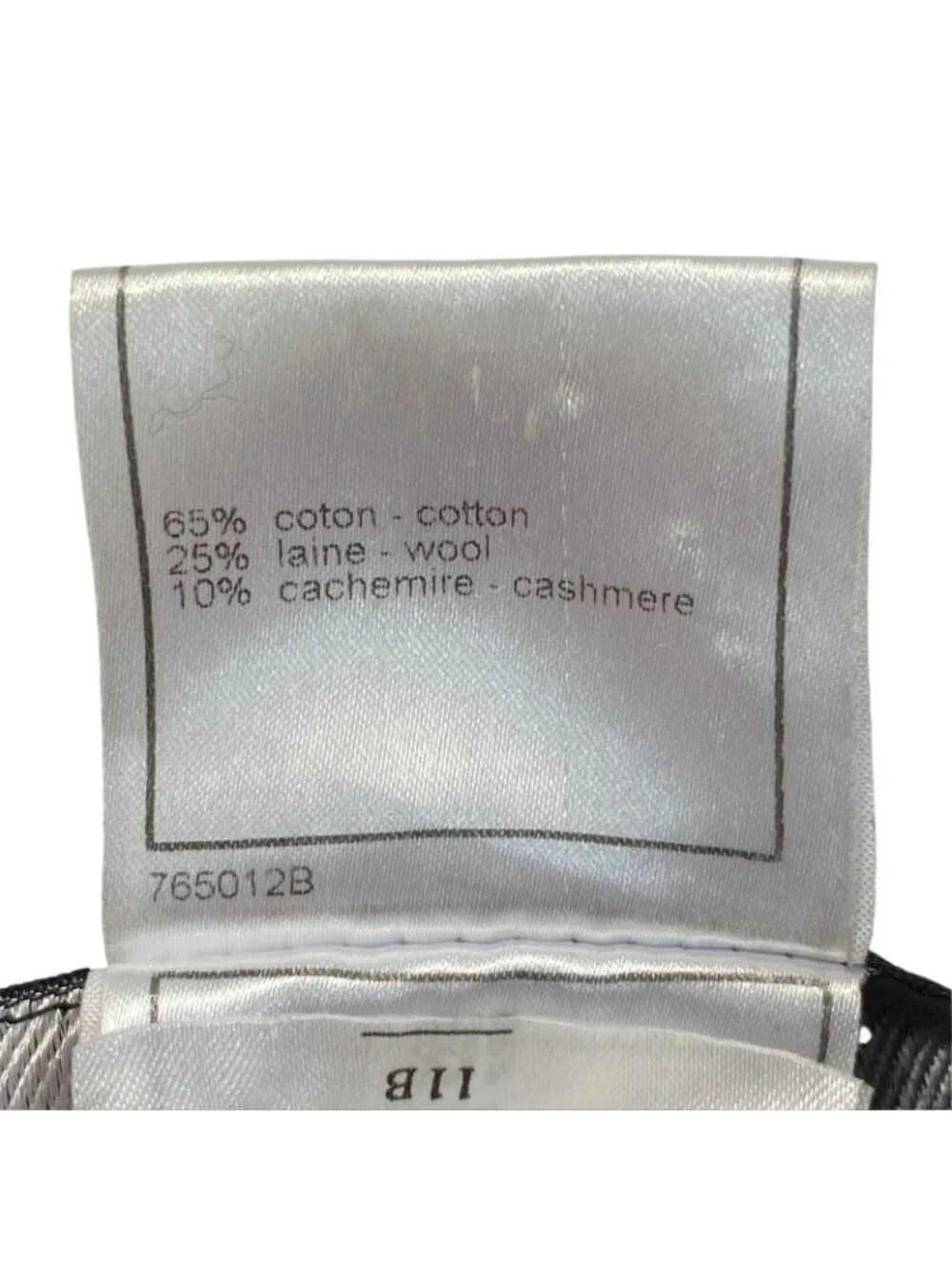 Chanel 06A Coco Buttons Cutoff Trench Coat Frayed Edge Dark Gray 38